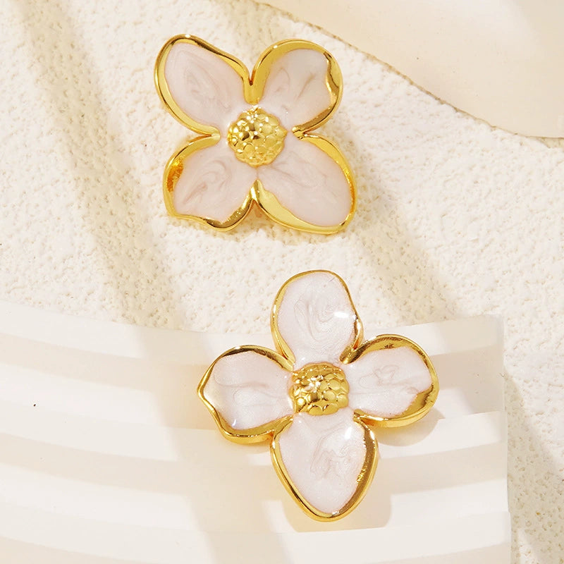 Bloom Oil Drop Earrings