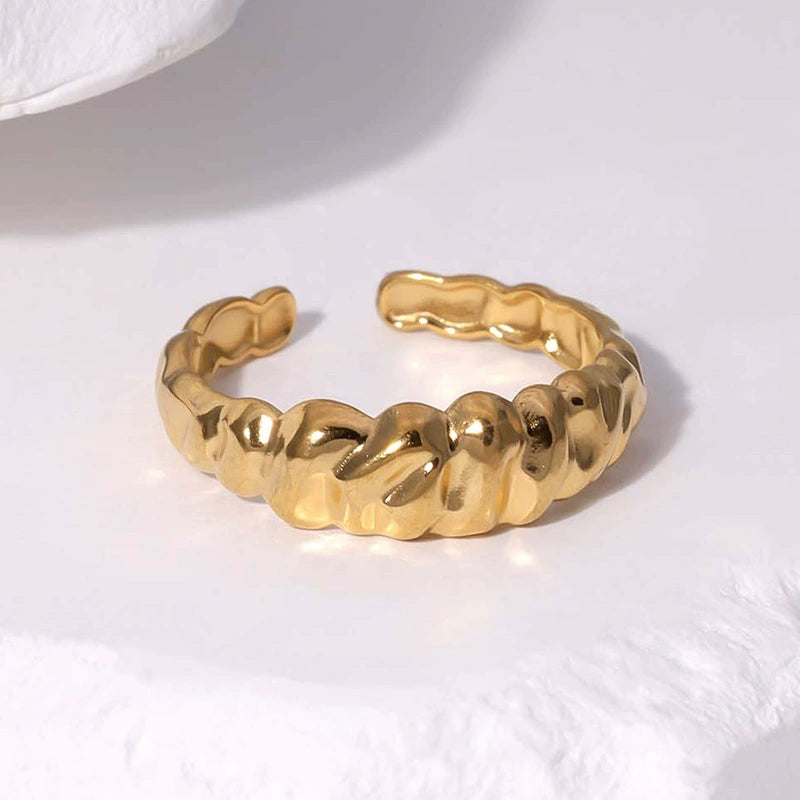 Open Luxe Ring Guld