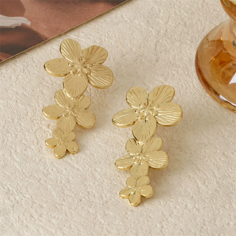 Golden Bloom Earrings